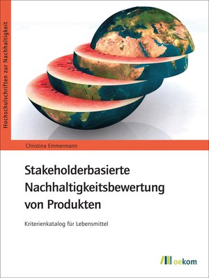 cover image of Stakeholderbasierte Nachhaltigkeitsbewertung von Produkten